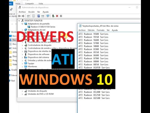radeon x1600 windows 10 driver